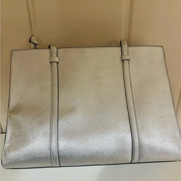 Kate Spade Silver Tote Bag - Picture 3 of 3